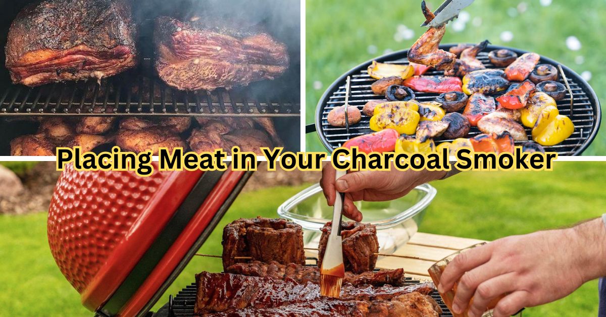 Placing Meat in Your Charcoal Smoker